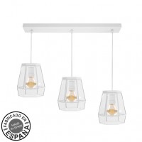 Distribuidor - Lâmpadas Diversas | Lâmpadas Modernas | REGLETA GUIA 3XE27 BLANCO REGX64X15 CM Ref: 221093101